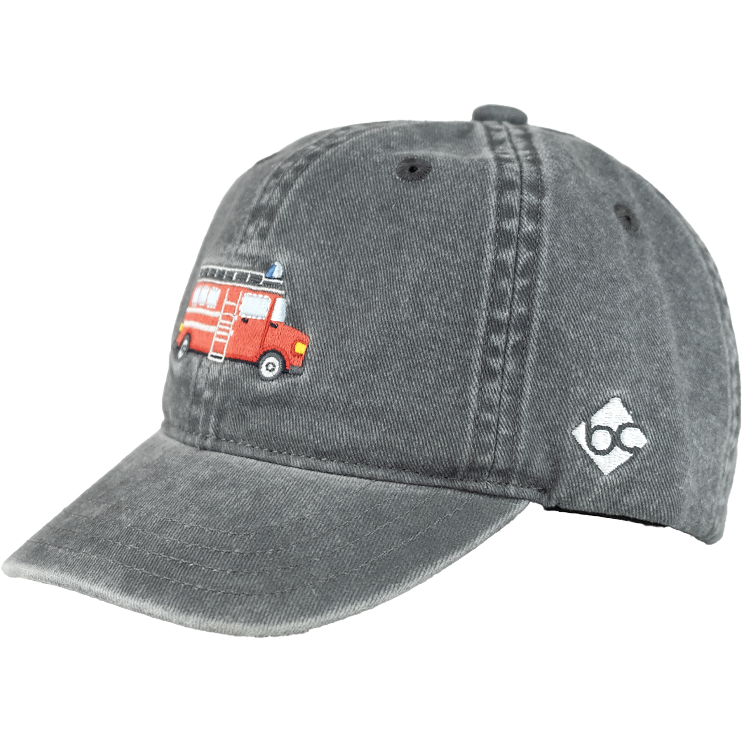 Bavarian Caps Feuerwehr Cap Kinder Basecaps grau Größe 50 Lifestyle