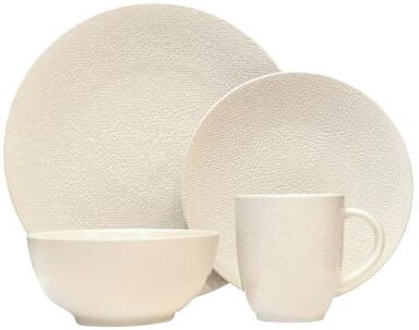Red Vanilla Matrix White 16Pc Dinner Set