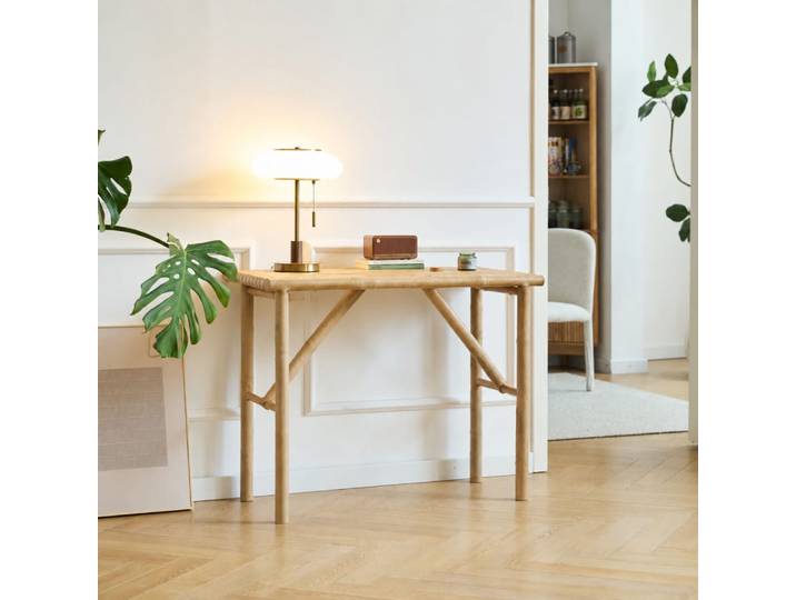 Console en bois de bambou massif