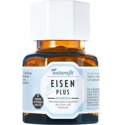 NATURAFIT Eisen Plus Kapseln 40 St