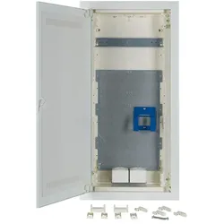 Eaton 302550 Hohlwand-Kleinverteiler, Multimedia, 4-reihig, Stahlblechtür superflach WIFI KLV-48HWM-W-SF