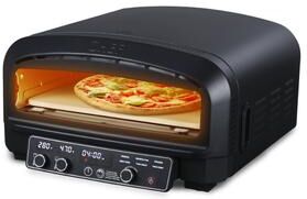 Commercial Chef Indoor Electric Pizza Oven, Includes Pizza Stone & Shovel