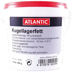 Atlantic Kugellagerfett 450 g Eimer