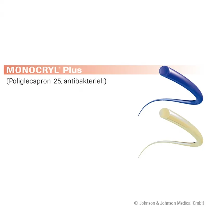 Ethicon Nahtmaterial Monocryl Plus, violett, monofil, PS2 Prime, 3-0, Fadenlänge 70 cm (36 Stck.)MCP428H