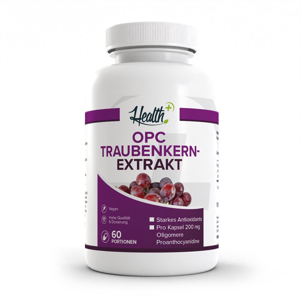 Health+ Grape Seed Extract (120 Caps) Unflavored 120 St Kapseln