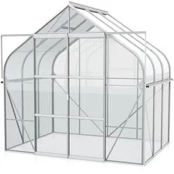 Vitavia Gewächshaus "Diana 5000",aluminium eloxiert,5,0 m2