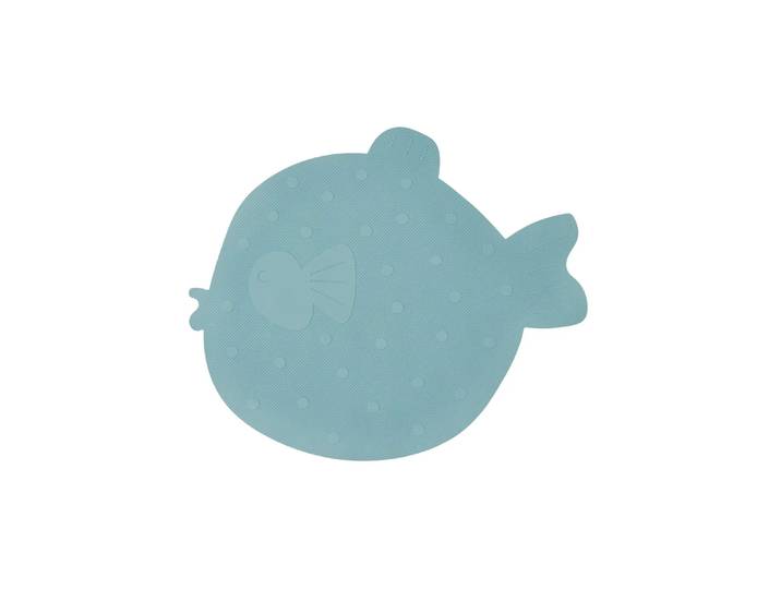 OYOY Petit tapis de bain Finn Dusty blue