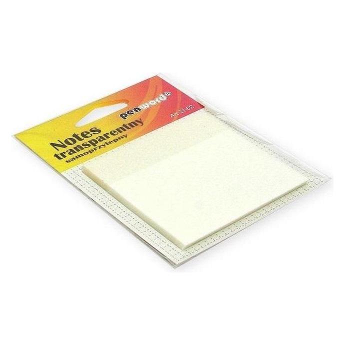 Stickman Transparentes selbstklebendes Notizbuch 75x75mm 50K (75 x 75 mm) (48985932)
