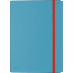 LEITZ 46190061 - Mappe mit Tasche, A4, blau