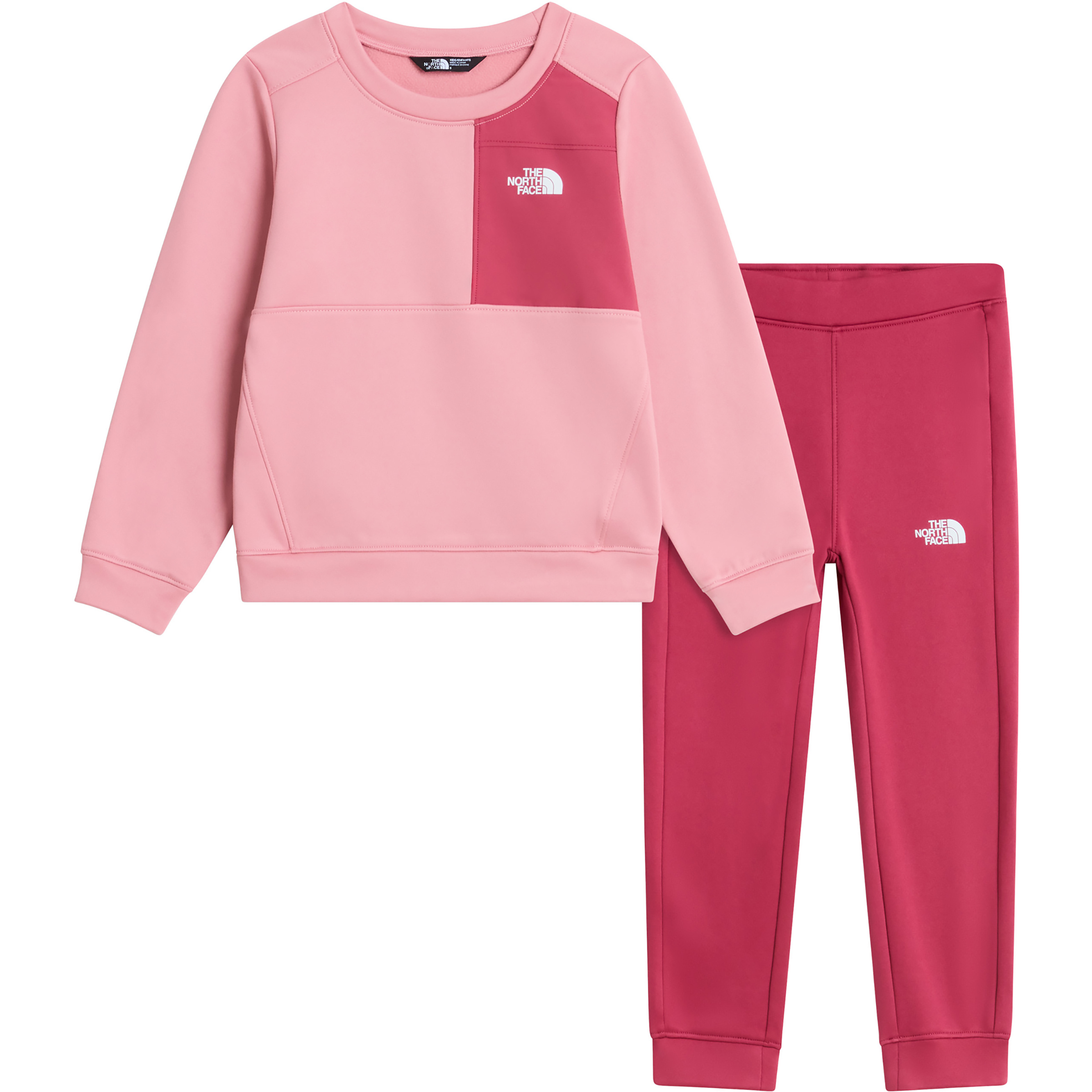 The North Face Kid Performance Fleece Set Kinder Overalls rosa Größe 104 Lifestyle Schnell trocknend