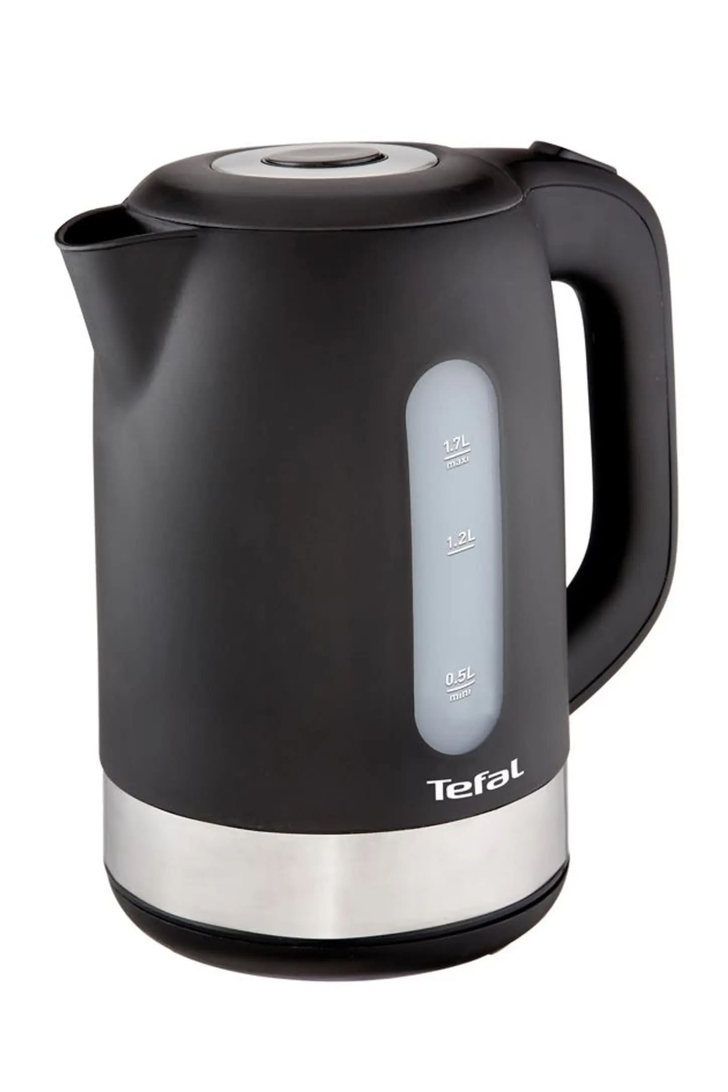 Tefal KO 3308 Wasserkocher 1,7 Liter Schwarz / Edelstahl KO3308