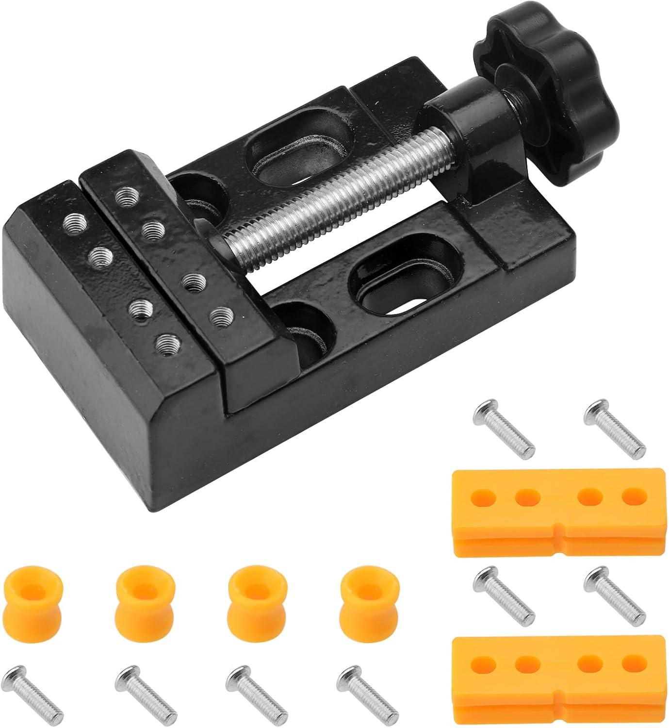 Mini Tafelvice 57 mm met vaste klem en accessoires voor houtbewerking