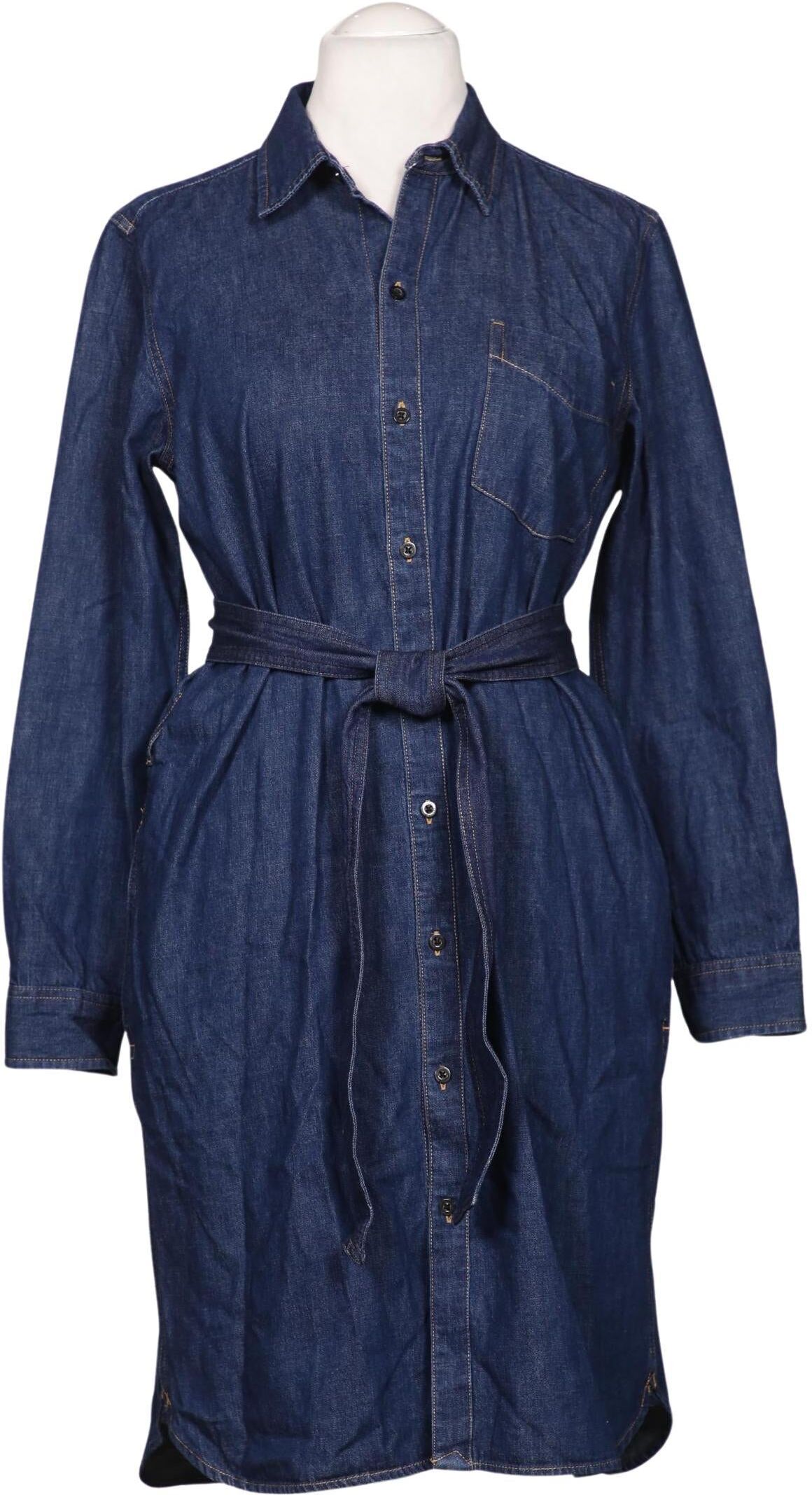 Lauren Ralph Lauren Damen Kleid, Blau, Gr. L, Baumwolle - Second Hand