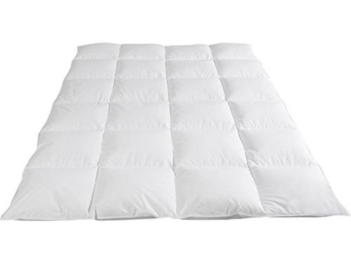 Böhmerwald Kassettendecke Elegance 100% Daunen 8 cm Stege - Wärmestufe 5 Größe 200x200 cm