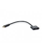 equip Adapterkabel USB-C -> DAC- Audio St/Bu 3.5mm sw Audio/Multimedia Digital/Daten (133469)
