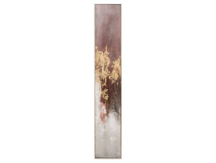 Bild Schmale Abstrakte Farbkomposition mit Rose+gold image LAND