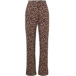 Tchibo - Bedruckte Jerseyhose - Damen - Gr. M - schwarz/print