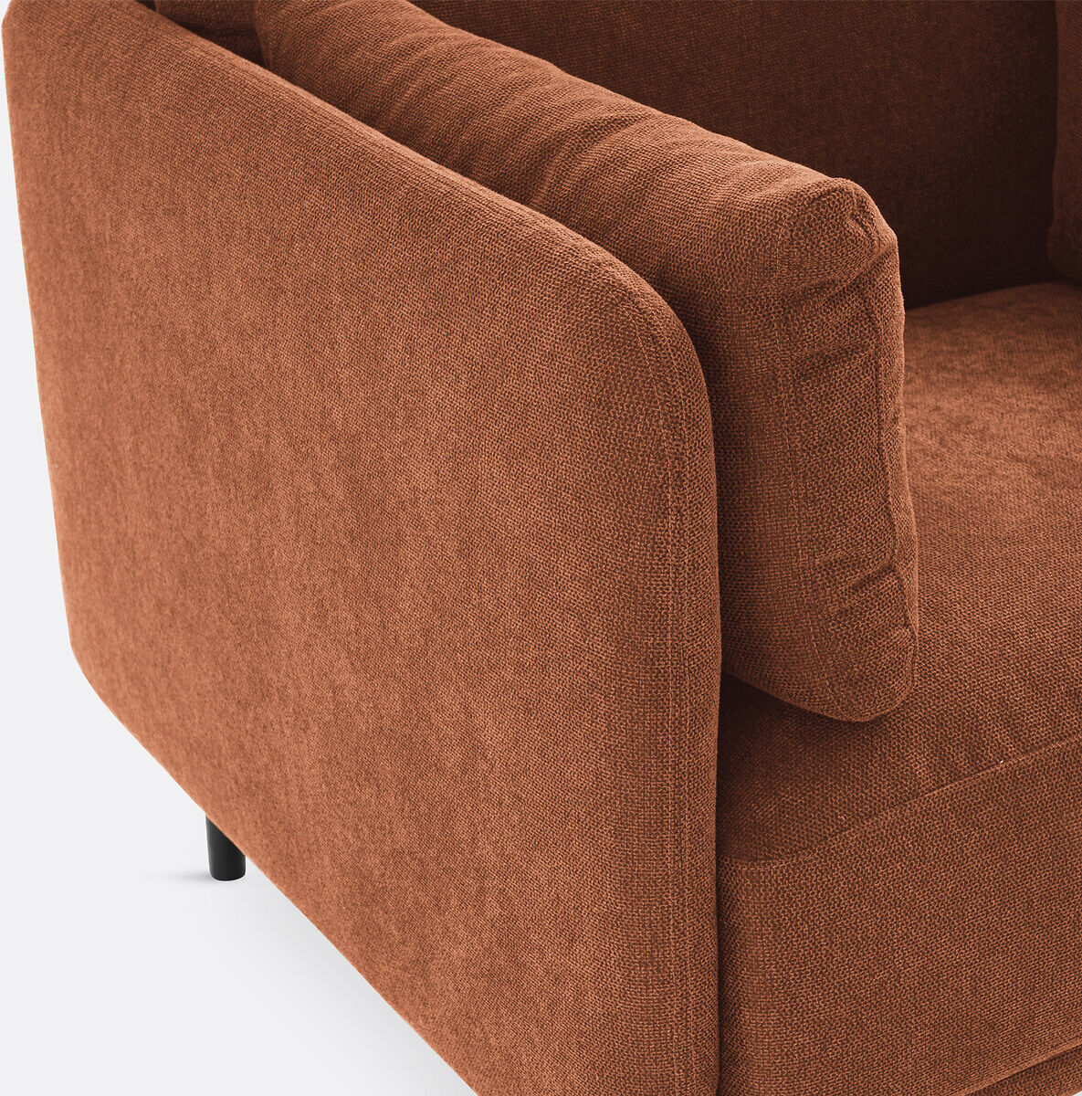 LA REDOUTE INTERIEURS Fauteuil, en tissu texturé, VICTOR