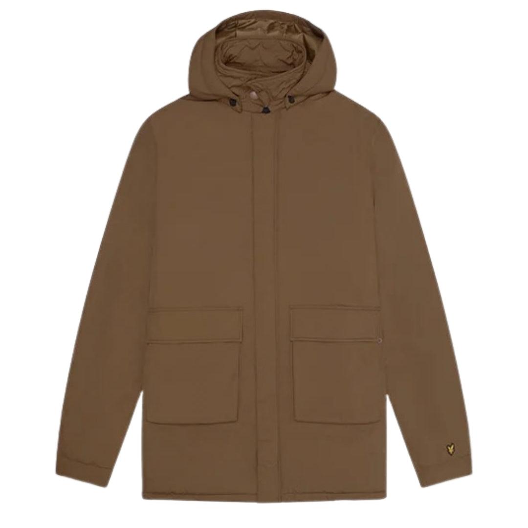 Lyle & Scott Wattierter Parka - Braun