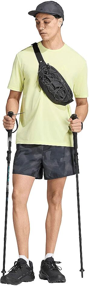Adidas Herren Fitnessshirt MT Log Tech gelb   L M