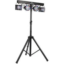 BoomToneDJ Party Bar Derby (9 W, LED), Scheinwerfer, Mehrfarbig