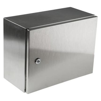 RS PRO IP66 Wall Box, S/Steel, 400x300x200mm (8428383)