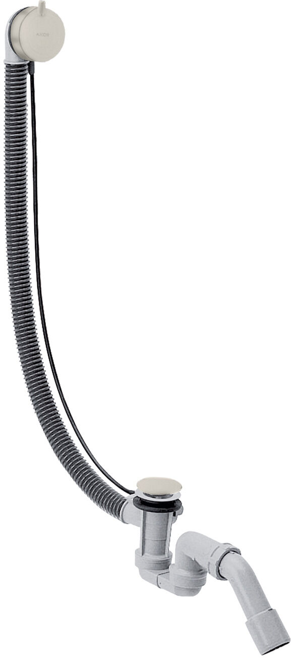 Hansgrohe Flexaplus set complet 58318800 set de vidage et trop-plein, optique inox