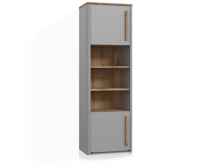 SPARKI Regal, Material Dekorspanplatte, Grau / Catania