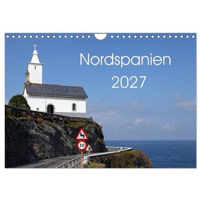 Nordspanien (Wandkalender 2027 DIN A4 quer), CALVENDO Monatskalender