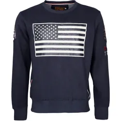 Top Gun Game, Sweatshirt - Dunkelblau (dark Blau) - L