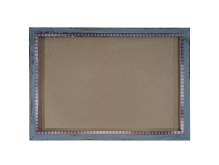 Jamb Bilderrahmen Shabby-Look rechteckig Grau, Holz, 51x36 cm, Bilder & Rahmen, Bilderrahmen, Bilderrahmen Holz