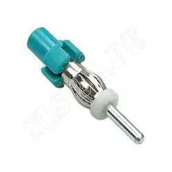 Fakra Z Codierung M (männlich) universal auf AM/FM DIN Stecker 150 OHM BMW ...
