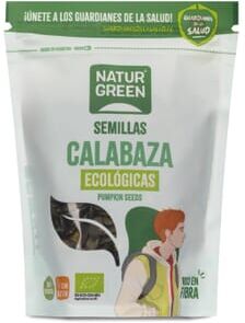 NaturGreen Sementes de Abóbora sem Glúten Bio 225 g