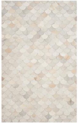 SAFAVIEH Handmade Studio Leather Dorotheia Modern Leather Rug