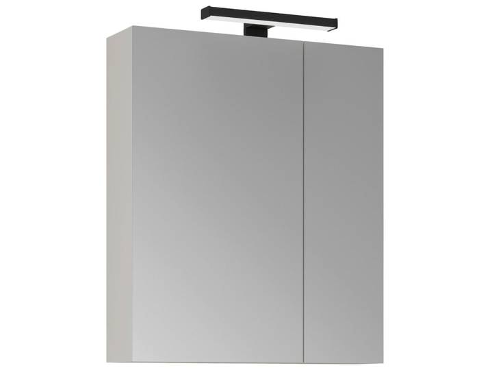 Spiegelschrank Vaduz 60 Kaschmirfarben, LED, B: 60 cm