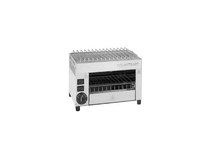 MILANTOAST Toaster Milantoast Infrarotgrill/Salamander Toaster, mit 2 Zangen