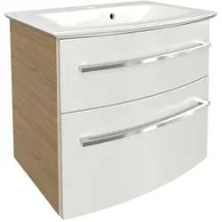 Fackelmann B.style Set Waschtisch 632x546x460 SaEi/weiß, 84402 84402
