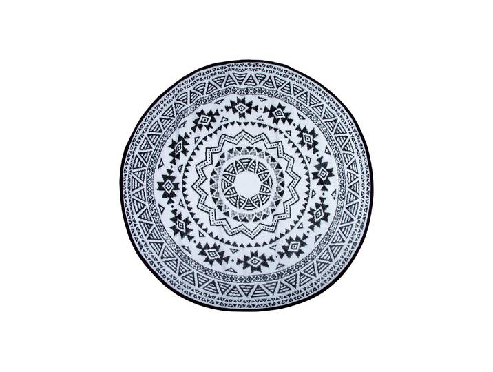 Teppich ESSCHERT DESIGN Design , schwarz (schwarz, weiß), B:180cm L:180cm, Polypropylen, Teppiche, Teppich