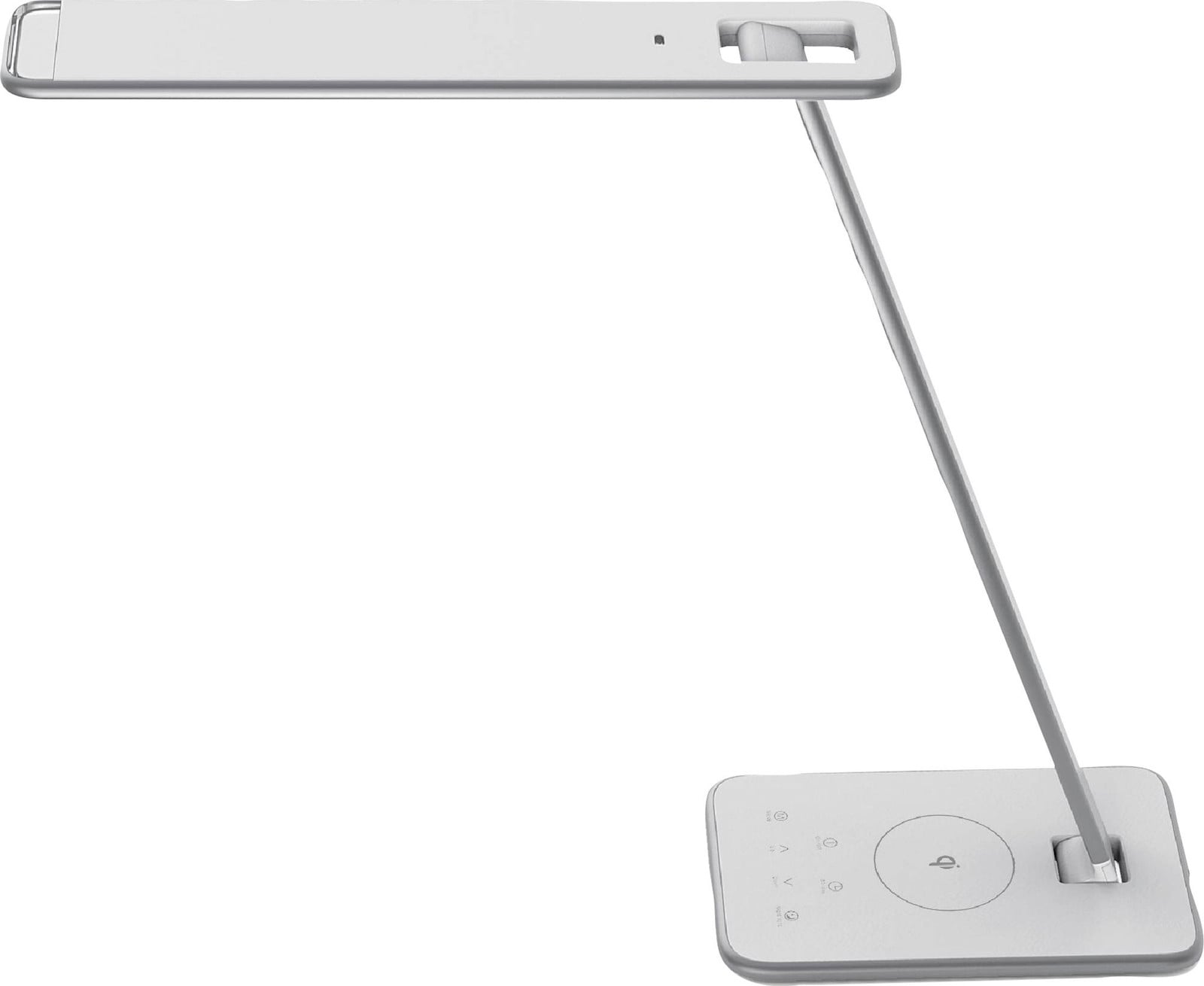 UNiLUX LED-tafellamp JAZZ wit / metaalgrijs