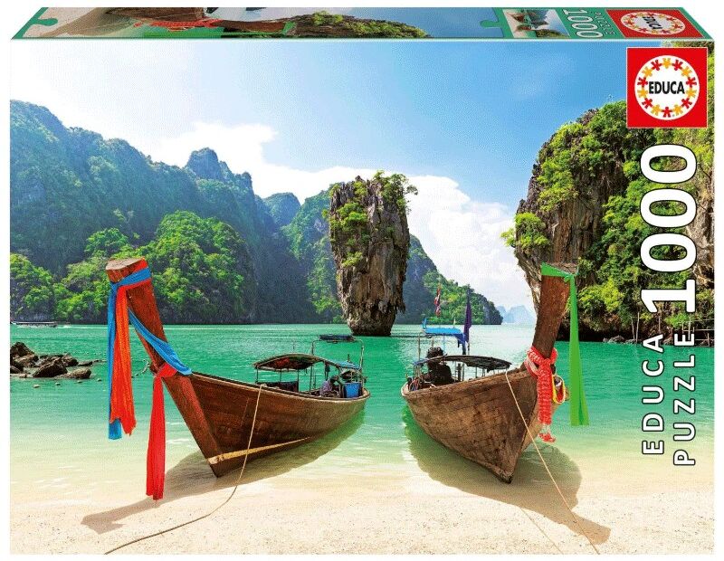 Puzzle 1000 pcs Île de James Bond - Educa