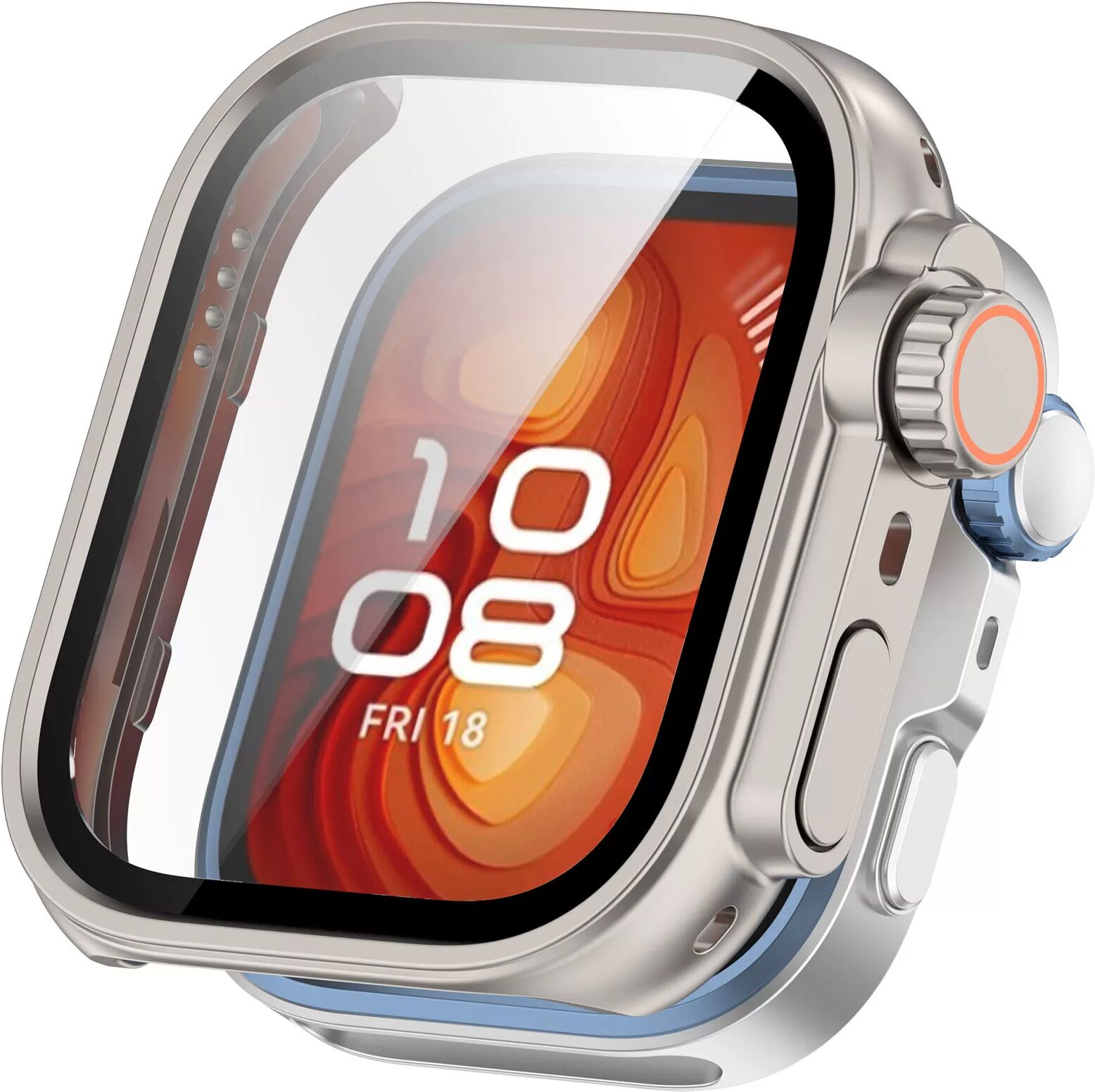 INF Boîtier de Conversion Huawei Watch Fit 4 Pro vers Apple Ultra 2 Multicolore