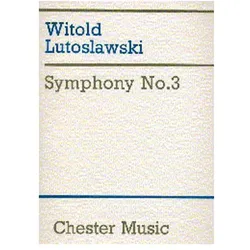 Symphony No. 3, Fachbücher von Witold Lutoslawski