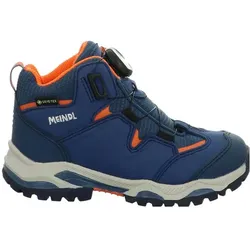 Meindl, Unisex, Wanderschuhe, Java Junior GTX (Boa) (33), Orange, Blau