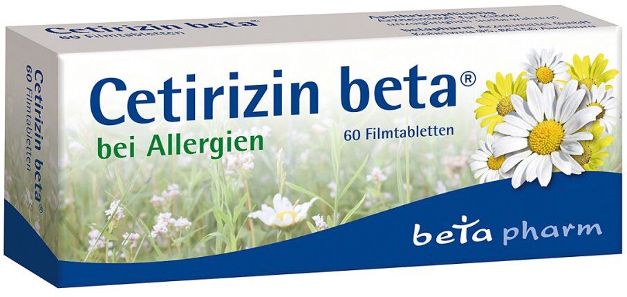Cetirizin beta Filmtabletten 60stk