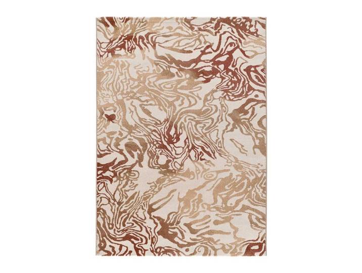 KURZFLORTEPPICH Kupfer / Beige Astra 133/190 cm