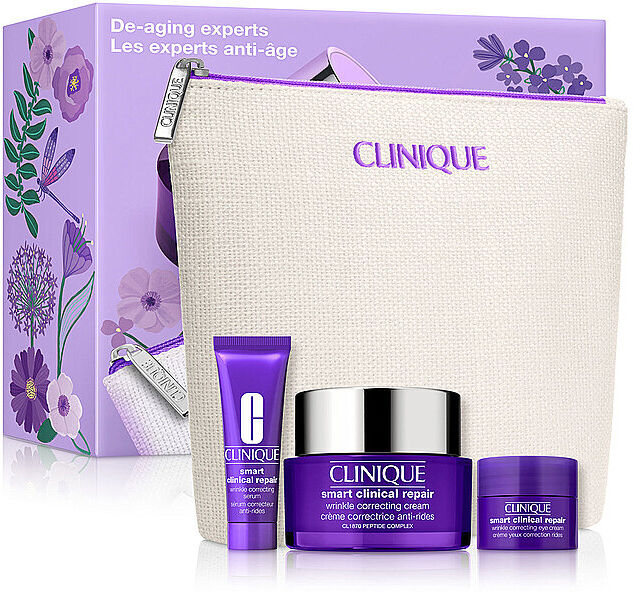 CLINIQUE Geschenkset - De-Aging Experts 50ml / 10ml / 5ml EG