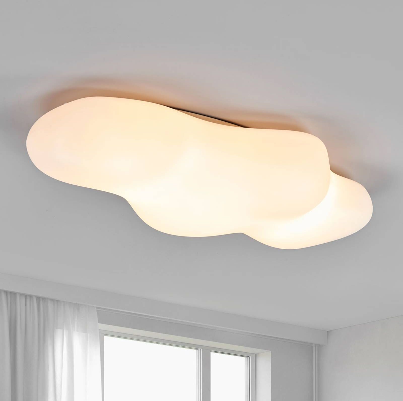 Mantra Iluminación Plafonnier design EOS, blanc, Salon / Salle à manger, Design, Plafonnier