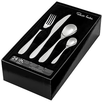 Robert Welch Bourton Bright 24 Piece Cutlery Set
