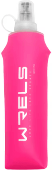 Inspire Picks Collapsible Silicone Sports Water Bottle BPA Free Bite Valve Bottle For Running Camping And Travel 150ml 250ml 500 pink 500ml
