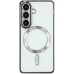 Cover-Discount Galaxy A27 - Handyhülle mit metallischem Design & Kameraschutz (Samsung Galaxy A27), Smartphone Hülle, Silber